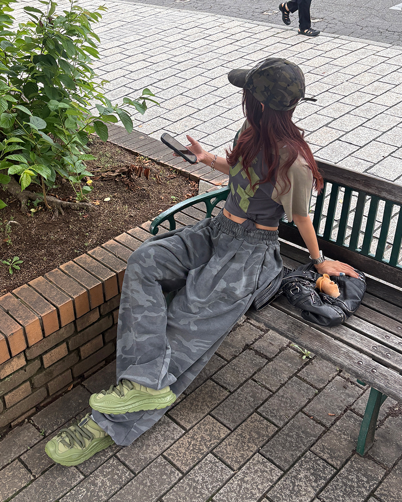 ユニセックス）2wayミリタリースウェットパンツ | ファッション通販