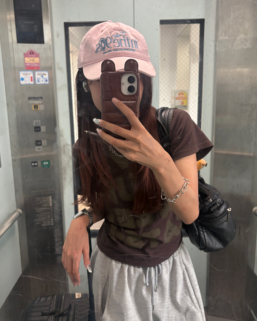 Booキャップ Odd Studio X im] In The Ninetieth Embroidered Logo Ball Cap