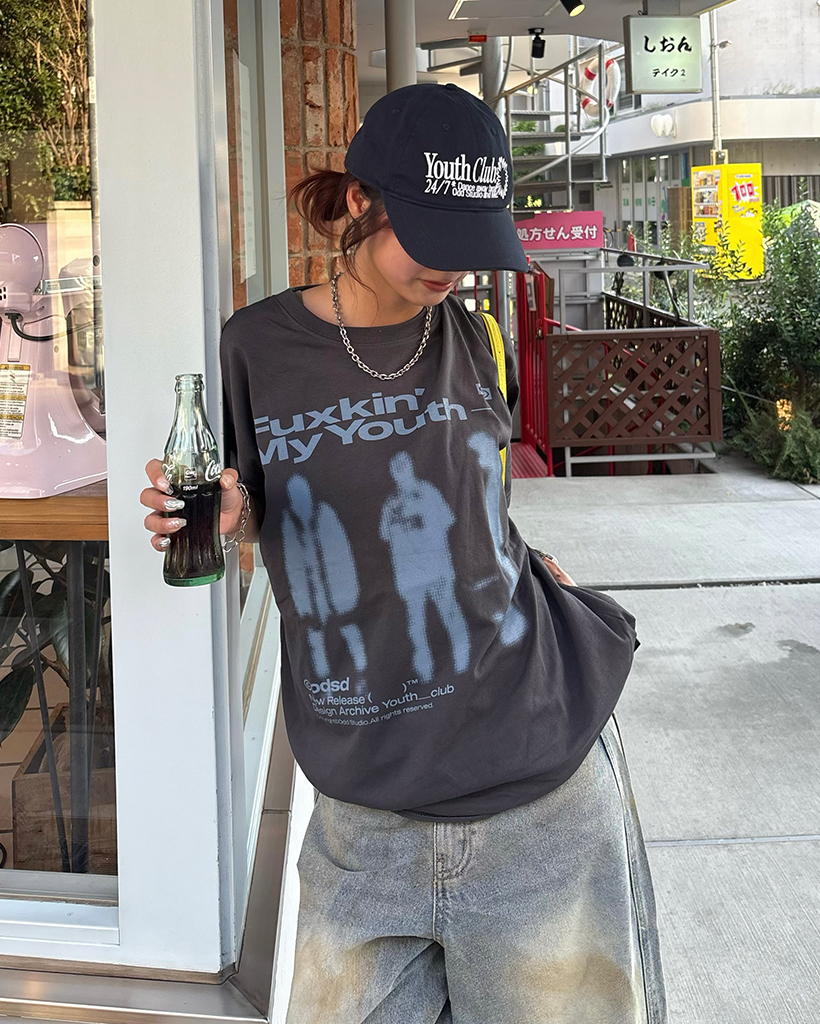 KNOSIS & The Hide Out Studios TシャツXLサイズ KNOSIS X THE HIDEOUT STUDIOS COLLAB TEE の通販 by rock's