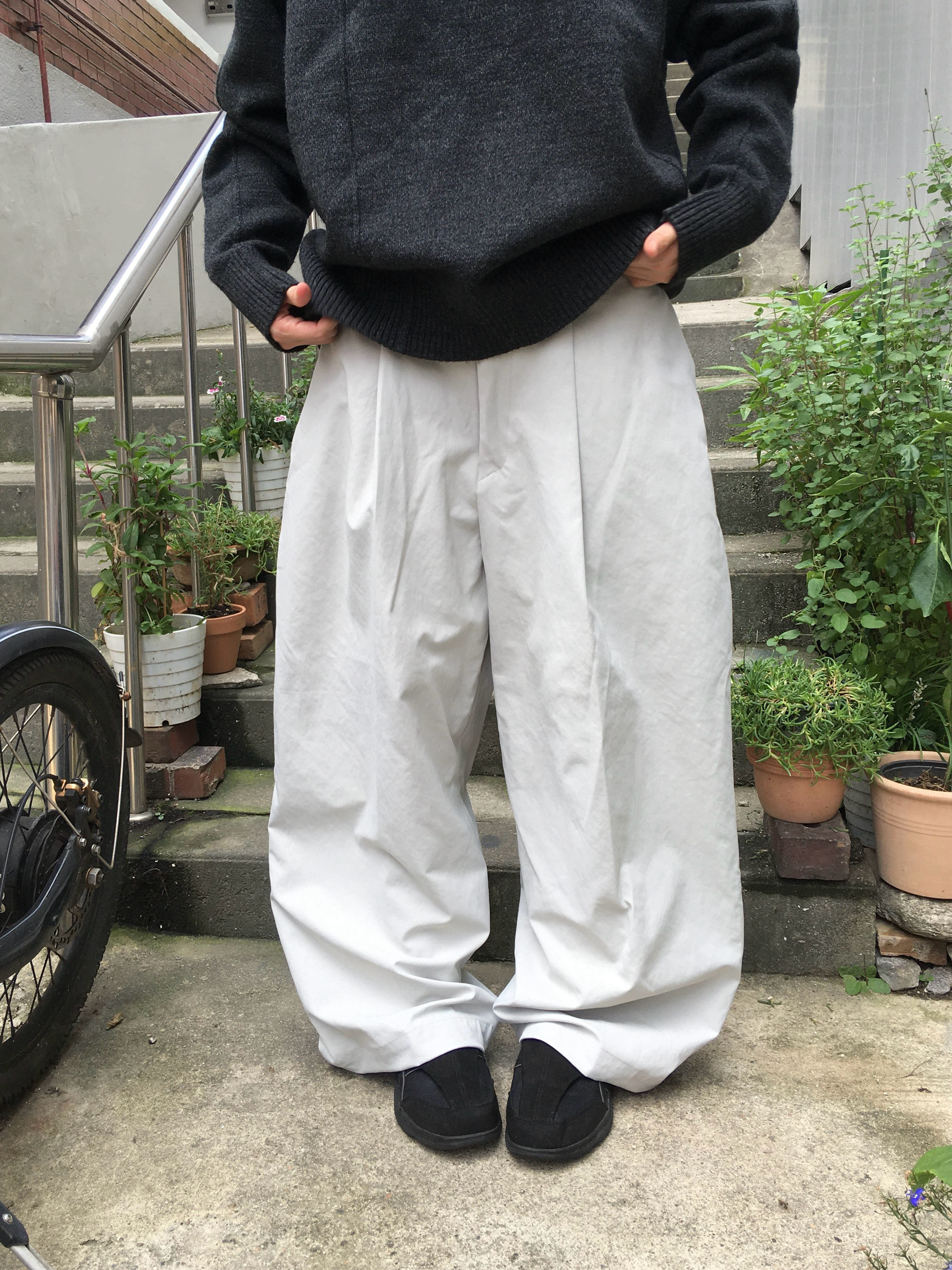 【希少品】LMaltieri ヘビーウォッシュドリネン　スラックス 希少品】LMaltieri ヘビーウォッシュドリネン スラックス - メルカリ