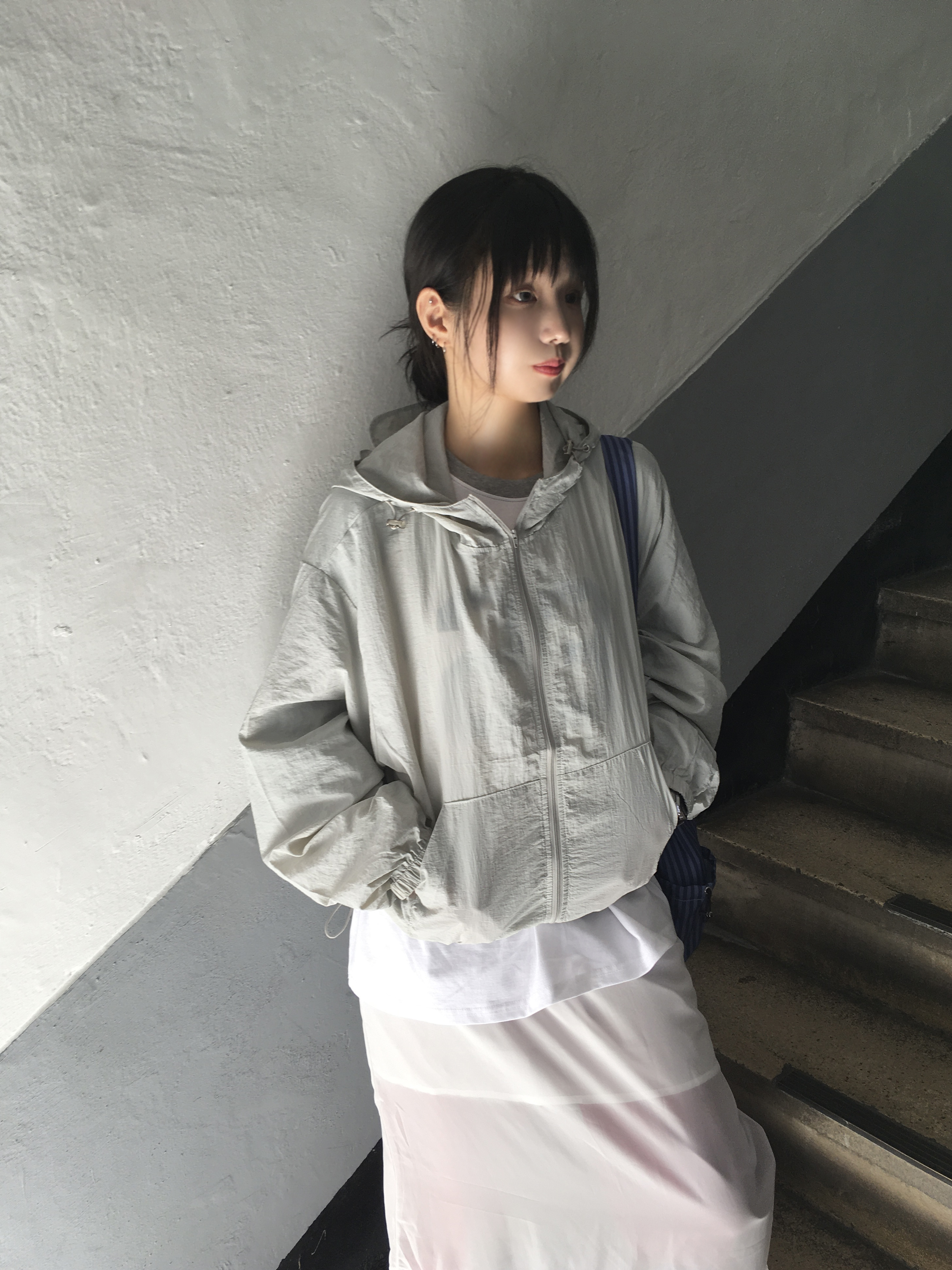 7color]コージーフード付きマウンテンパーカー | ファッション通販