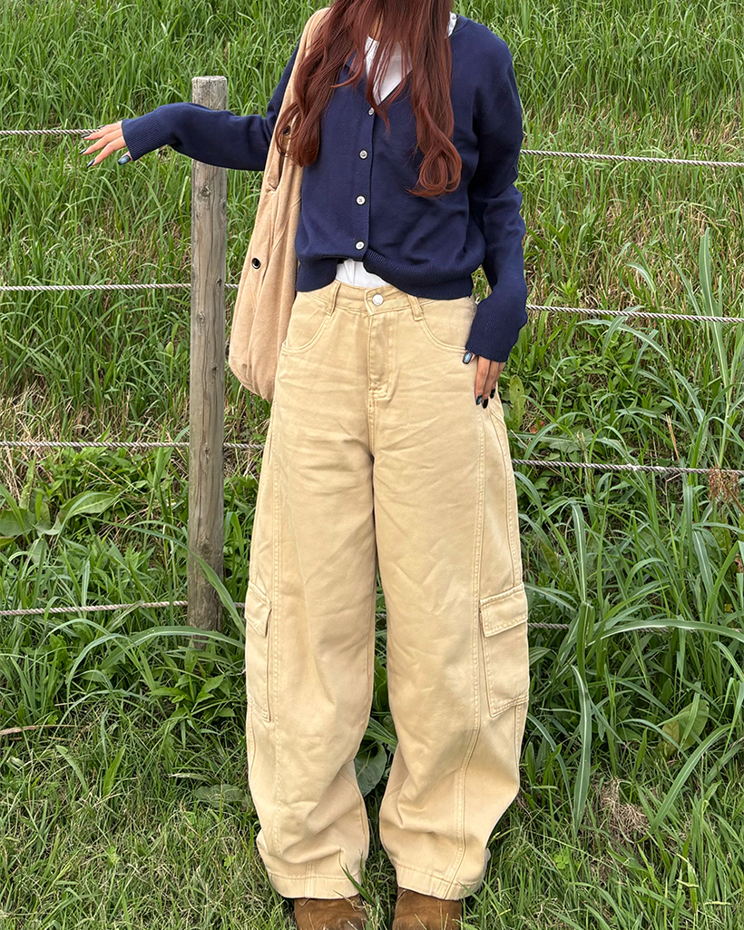 IENA ウォッシャブル カーゴスラックス　カーキ　40 IENA ウォッシャブルカーゴスラックス カーキ 36