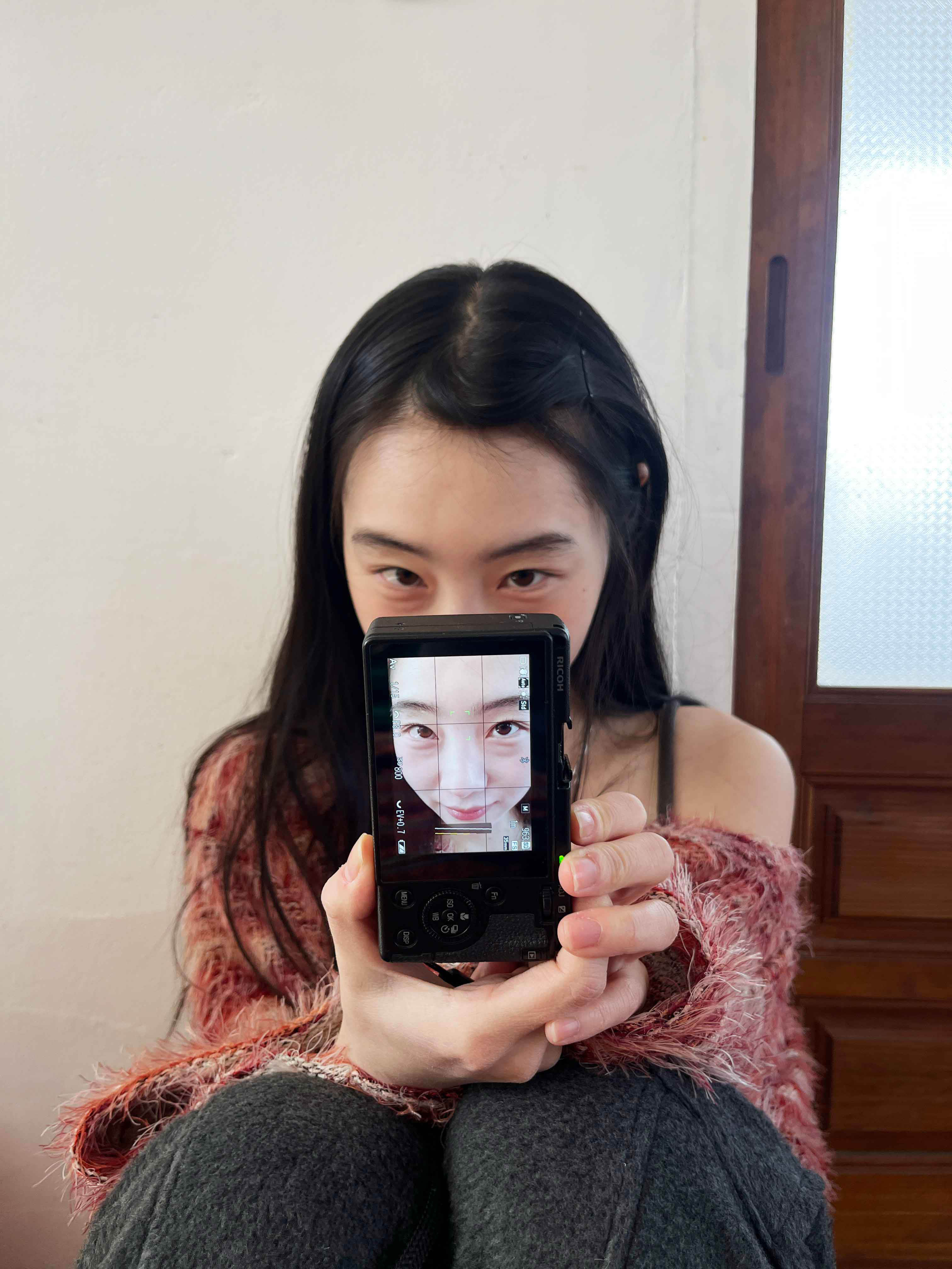 [9.hope] オフショルダー ニット