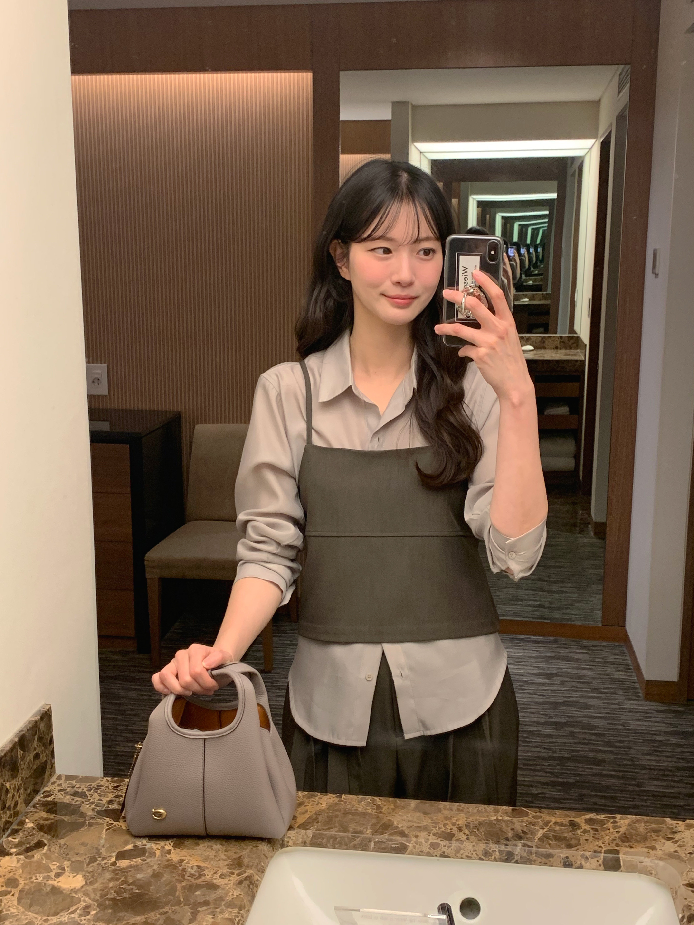 (2color)ストラップビスチェトップス