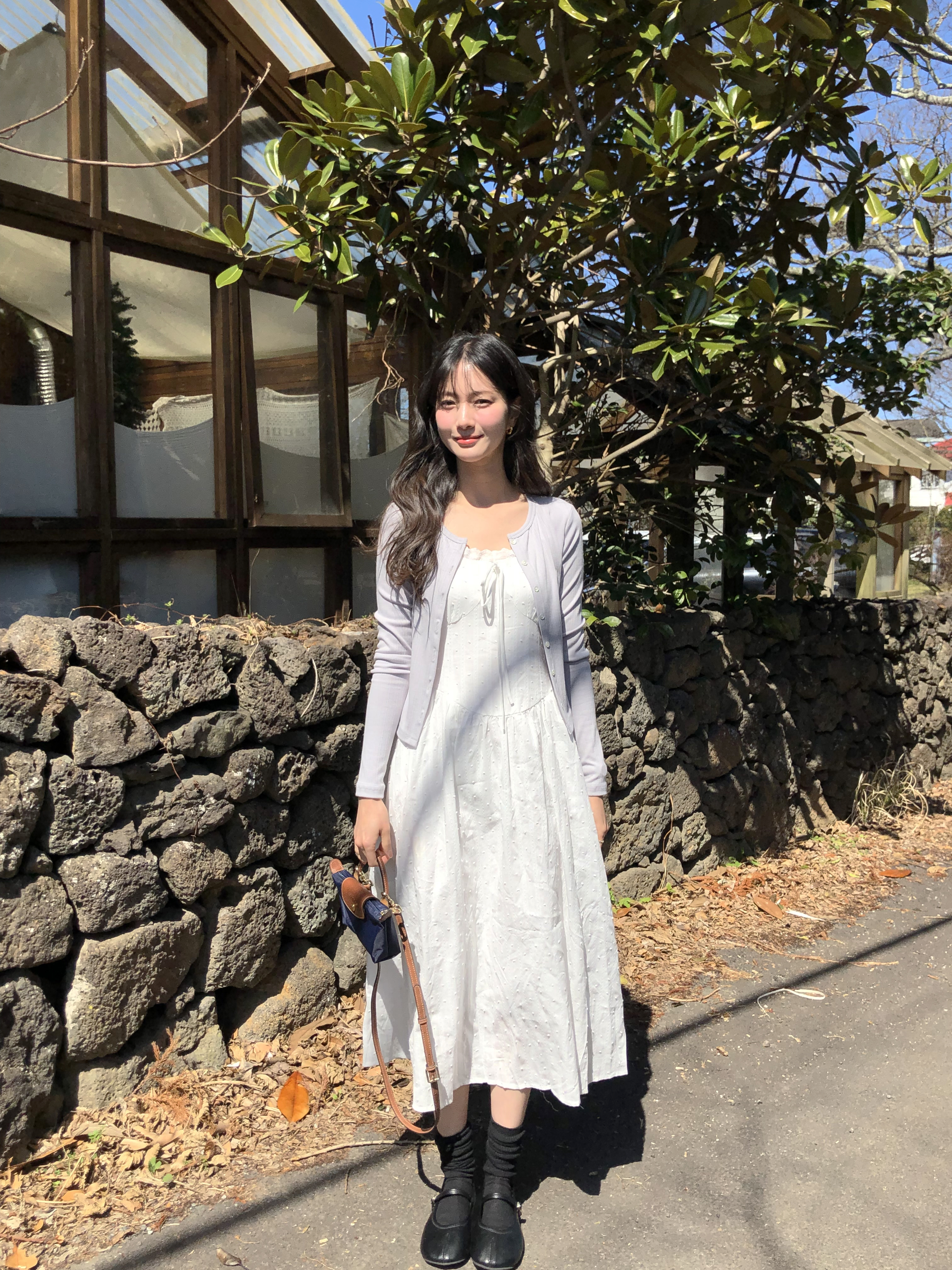 キャミソールロングワンピース