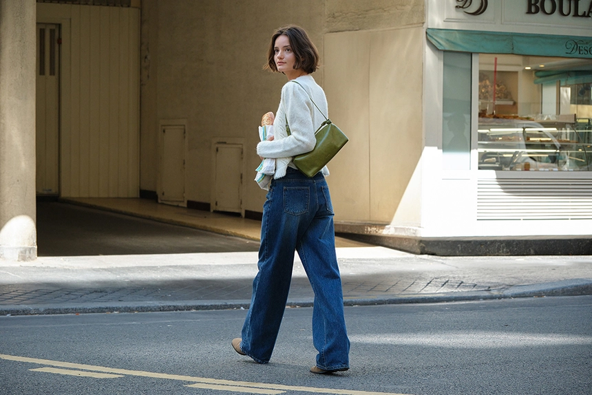 [P]Ant Wide Denim Pants - Deep blue(3).jpg