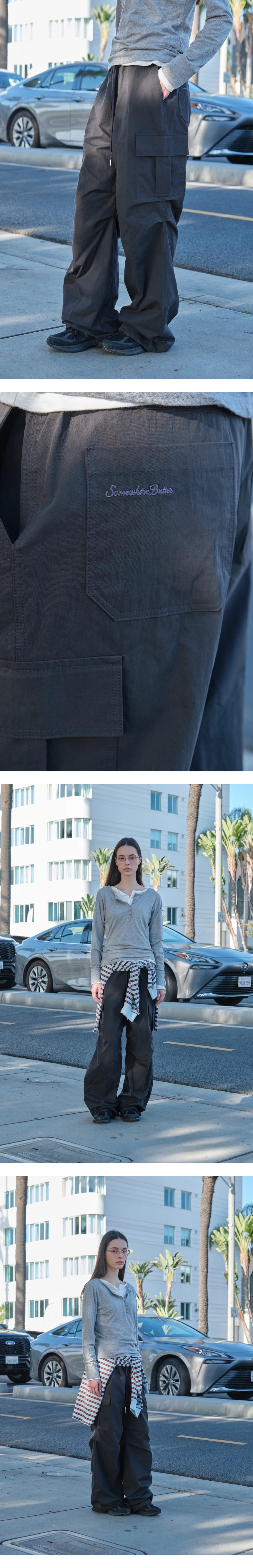 [P]Austen String Cargo Pants - Charcoal(03).jpg