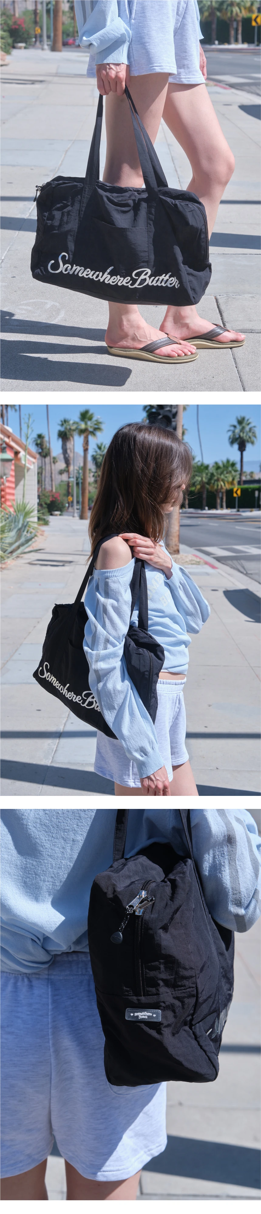 [P]Bold Logo Duffle Bag - Black(02).jpg