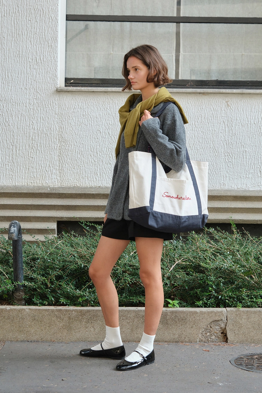 [P]Check Letter Reversible Bag - Ivory(Navy)(10).jpg