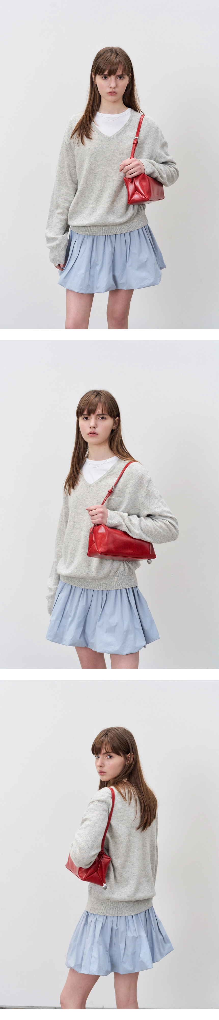 [P]Cloudy Balloon Mini Skirt -  Cloudy Blue(3).jpg