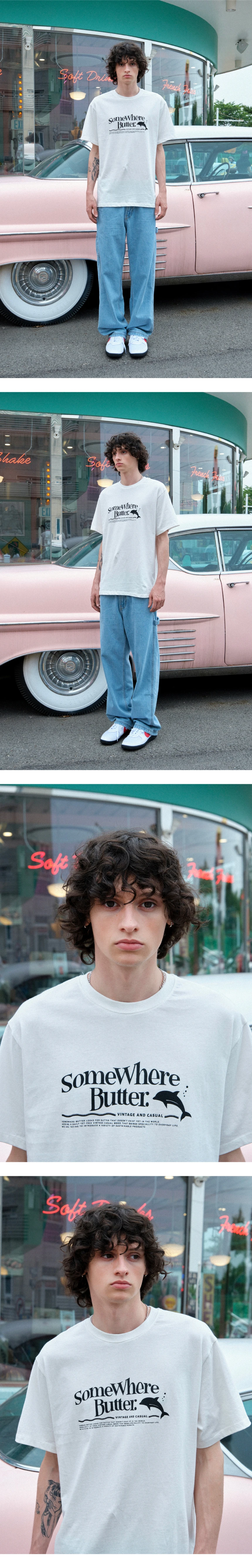 [P]Dolphin Wave Logo Over-fit Top - Ivory(4).jpg