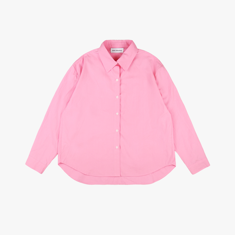●PINK PINEAPPLE● MORI LINE SLIT FLOW TSHIRTBLACK m1037_147 MORI LINE SLIT FLOW T-SHIRT - PINK PINEAPPLE | 60% - Asian