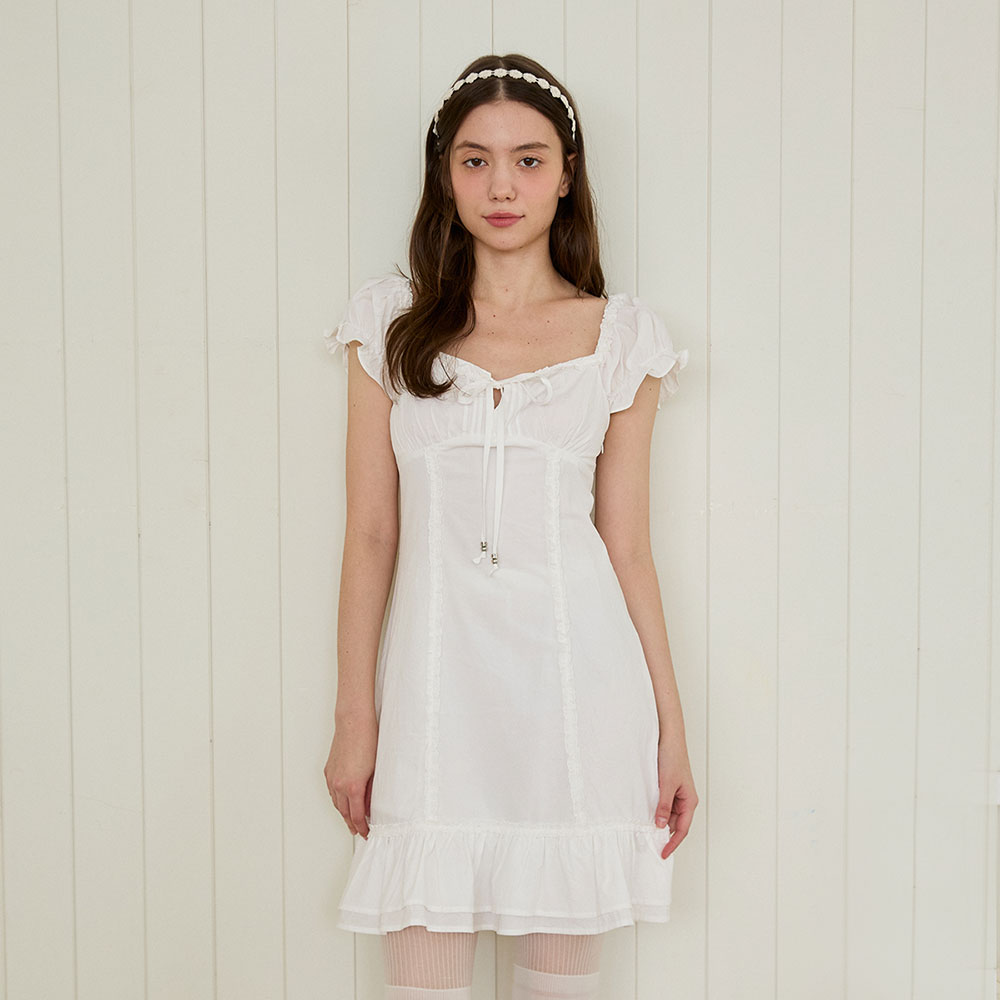 Soft veil camisole dress | ファッション通販サイト NUGU
