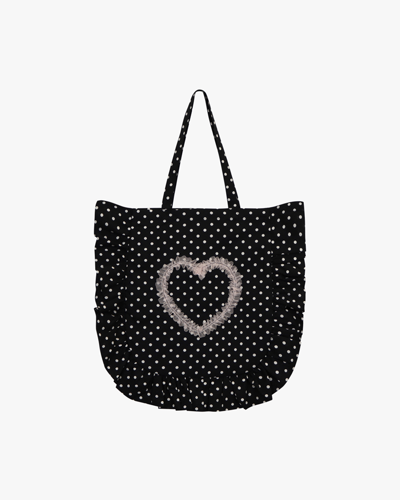 トートバッグ ILLIGO Ruffle round tote bag 4BFT691 フリルラウンドトートバッグ 3色 - illigo | 60% - アジア