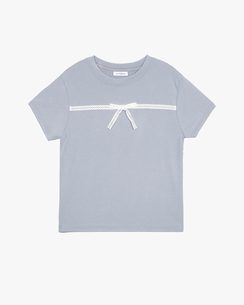 MORI LINE SLIT FLOW T-SHIRT_PINK | ファッション通販サイト NUGU