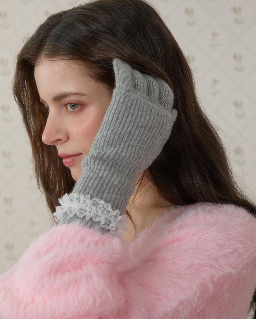 TWO-WAY BASIC GLOVES_GREY