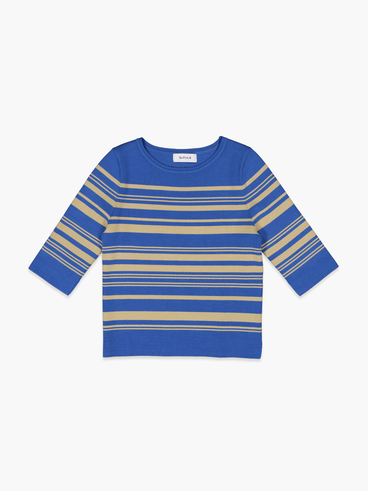 ニット・セーター No.1256 L stripe half KNIT (3color) No.1256 L stripe half KNIT (3color) - HOLY IN CODE | 60