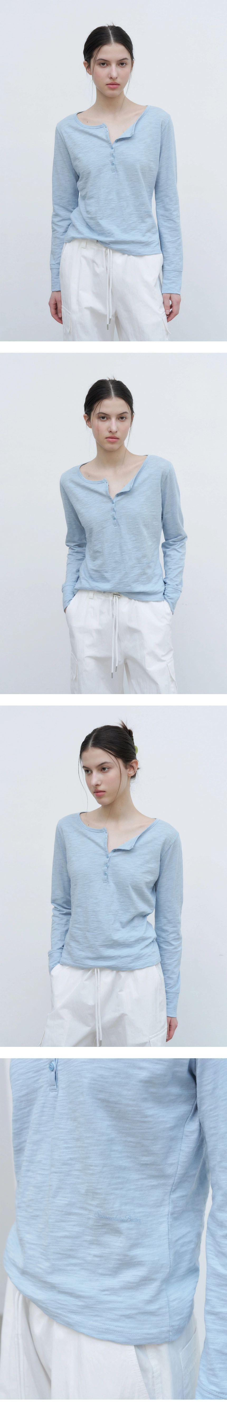 [P]Slub Henley Long Top - Light Blue(2).jpg