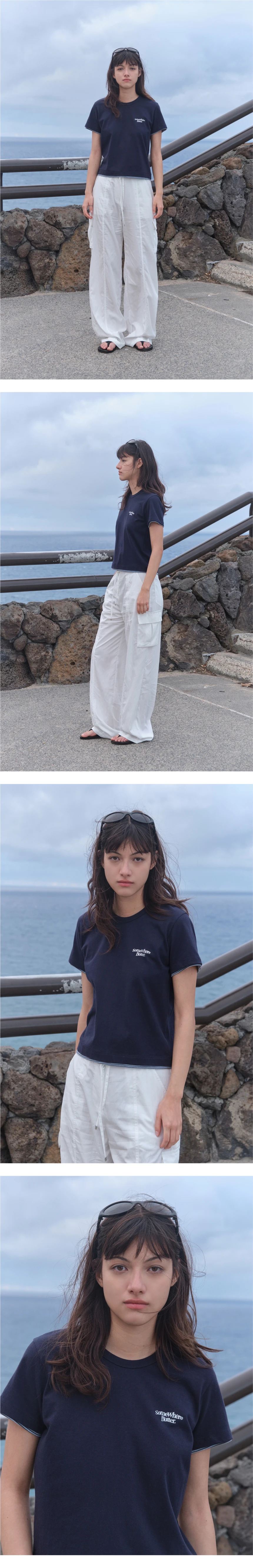 [P]Small Wave Logo Layered Top - Navy(01).jpg