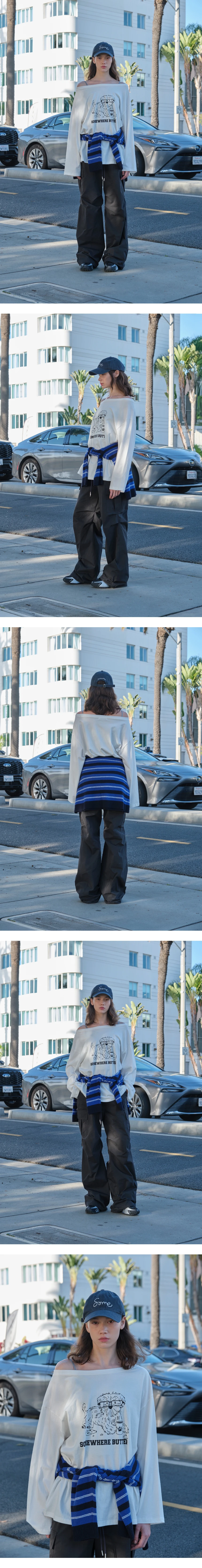 [P]Some Logo Ball Cap - Navy(01).jpg