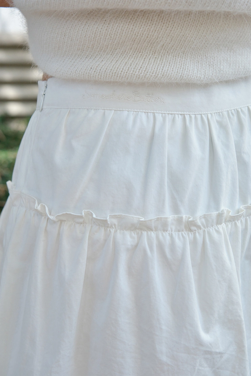 [P]Soy shirring mini skirt - Ivory(10).jpg