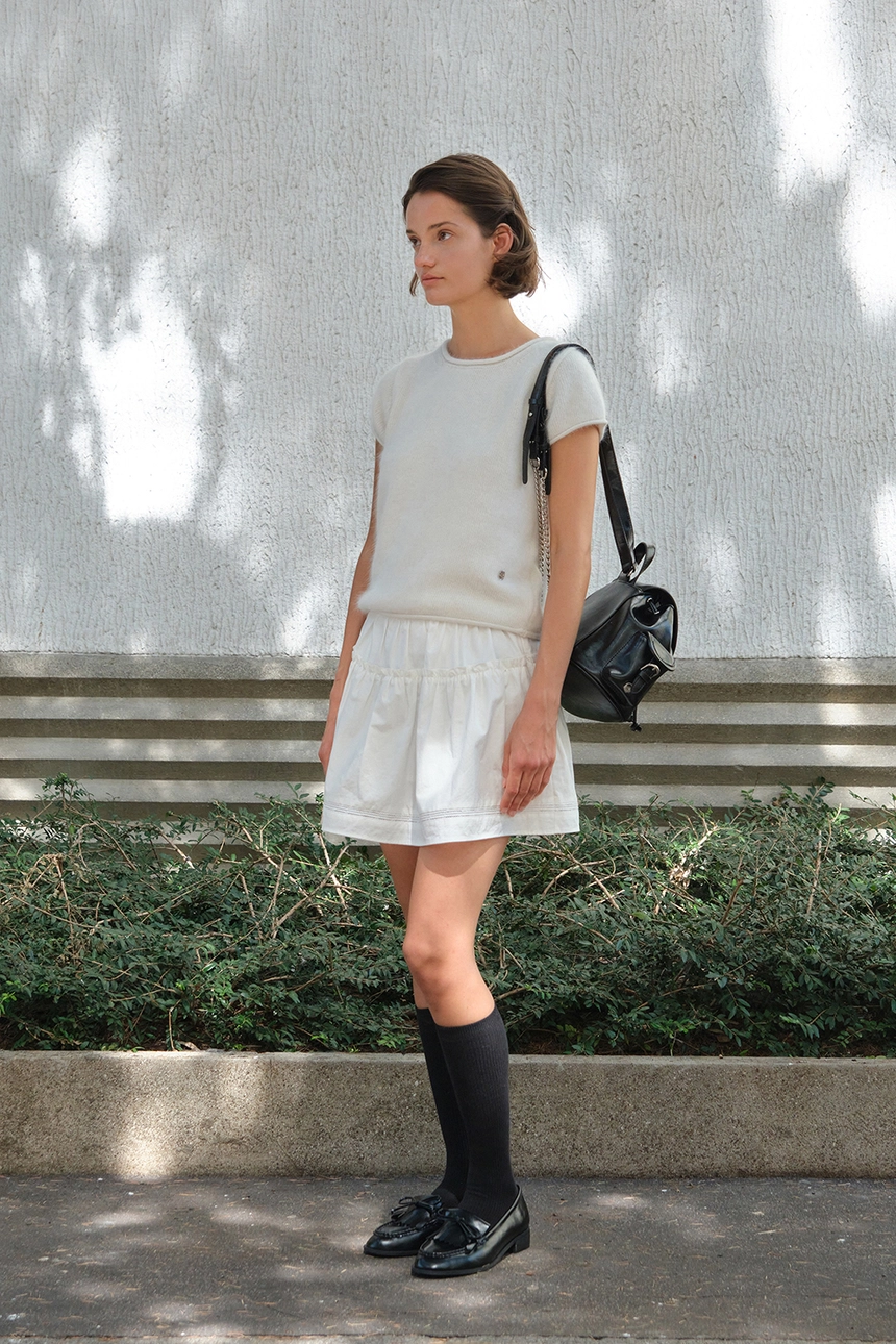 [P]Soy shirring mini skirt - Ivory(4).jpg