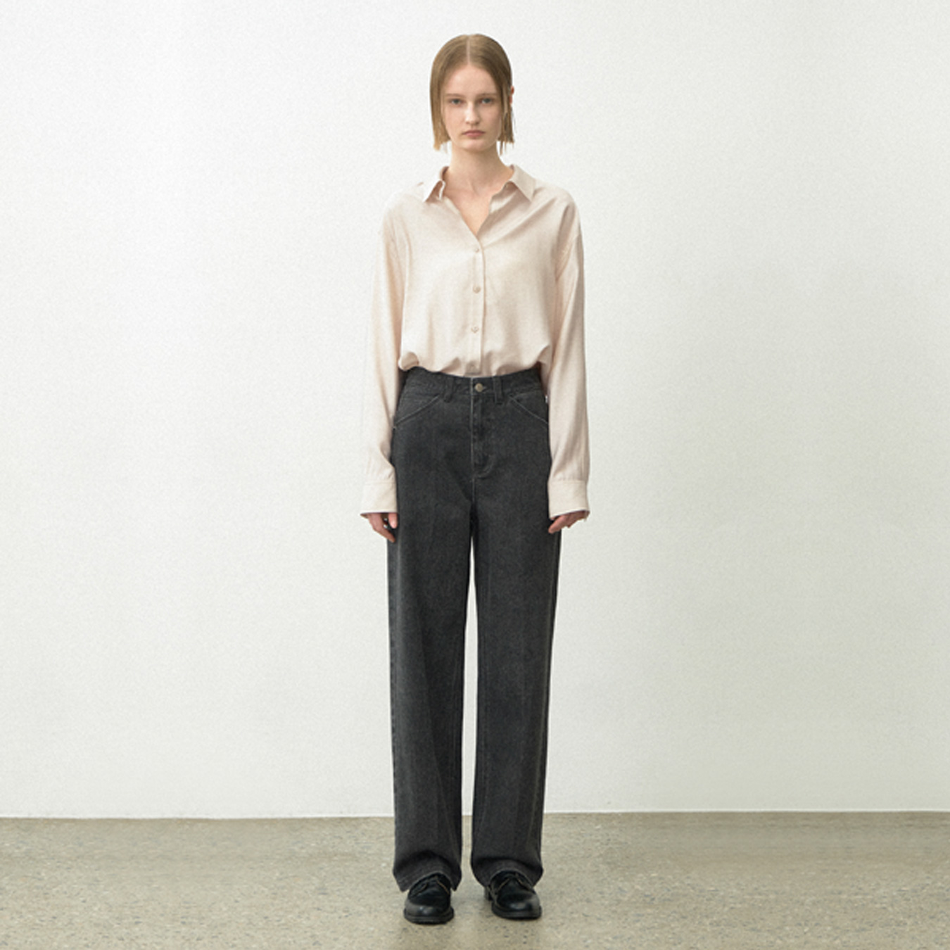 (PT-5629)ESSENTIAL PIGMENT TAPERED PANTS