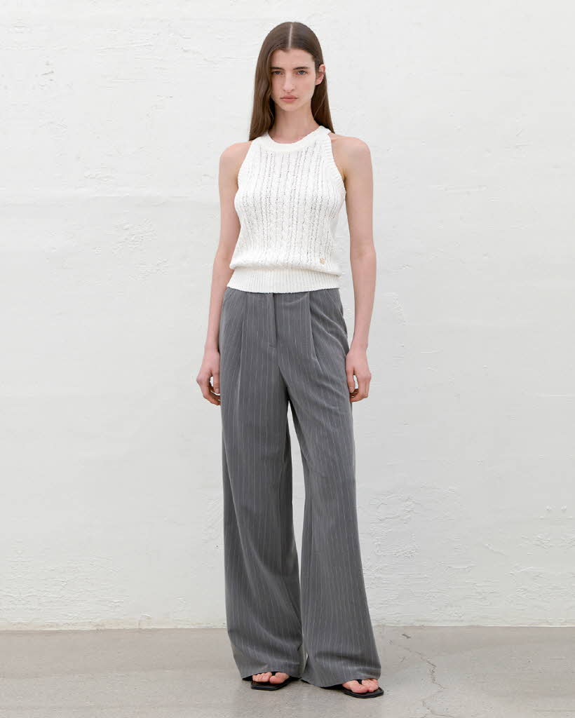 (PT-5643)MIA DOUBLE WAIST STRIPE PANTS