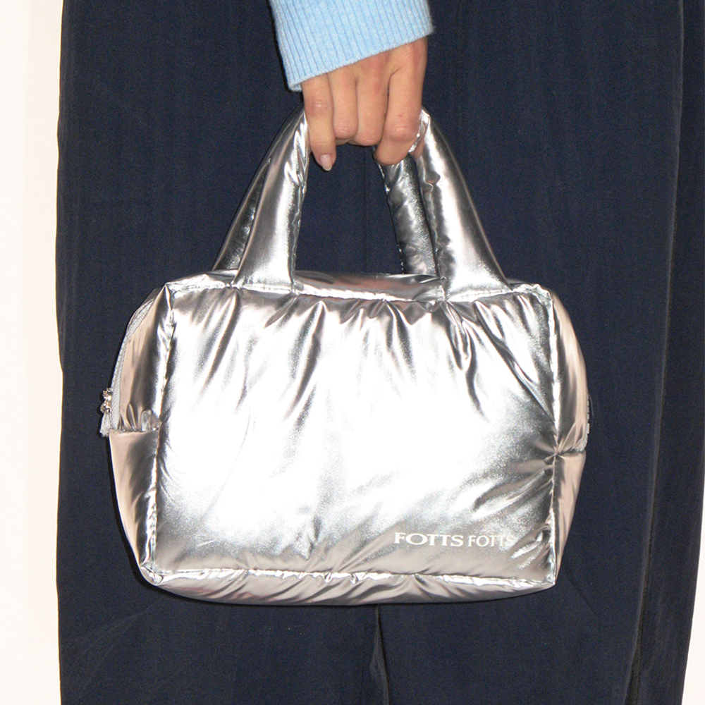 PUFFER BAG MINI / SILVER | ファッション通販サイト NUGU
