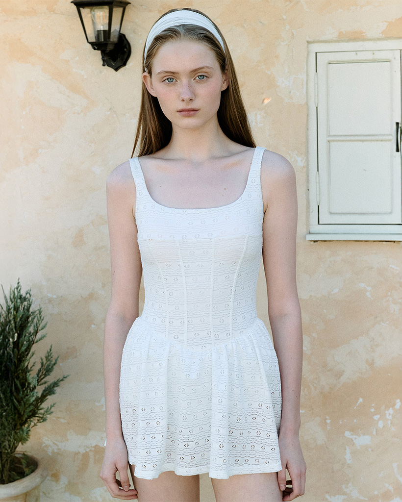 ★送料・関税込★ROLAROLA★ROLA SLEEVELESS SET UP★ MUSINSA公式 | ROLAROLA ROLA SLEEVELESS SET UP WHITE