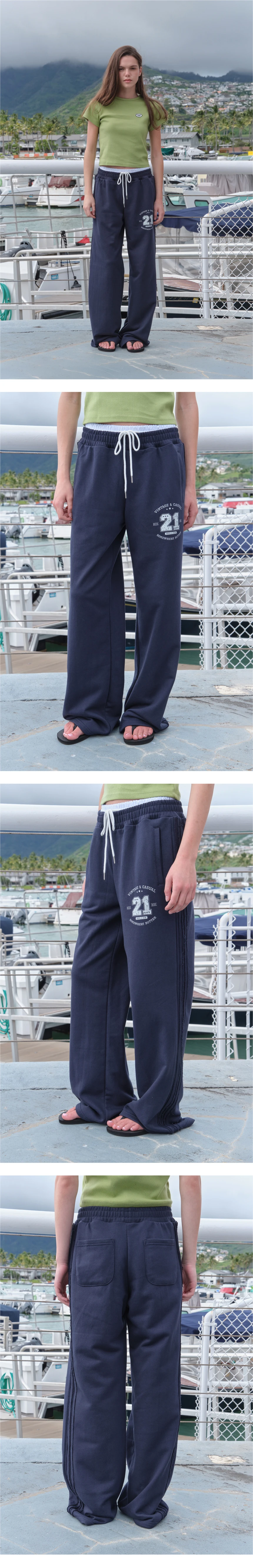 [P]Vintage Sagging Sweatpants - Navy(02).jpg