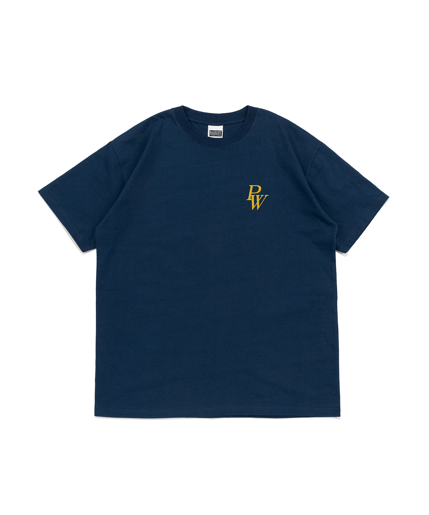 [PHASE_1] PW LOGO TEE_DARK BLUE / 8802026-ST09
