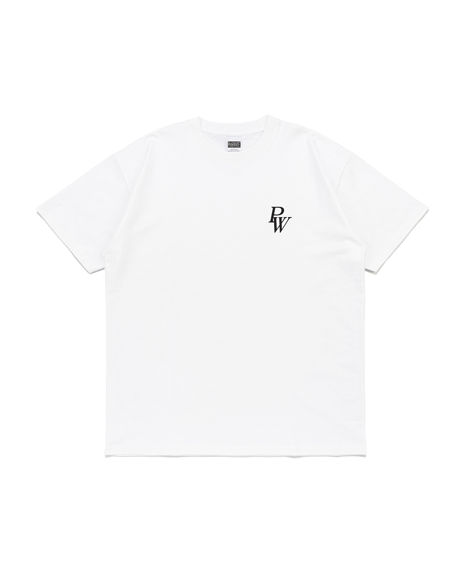 [PHASE_1] PW LOGO TEE_WHITE / 8802026-ST09