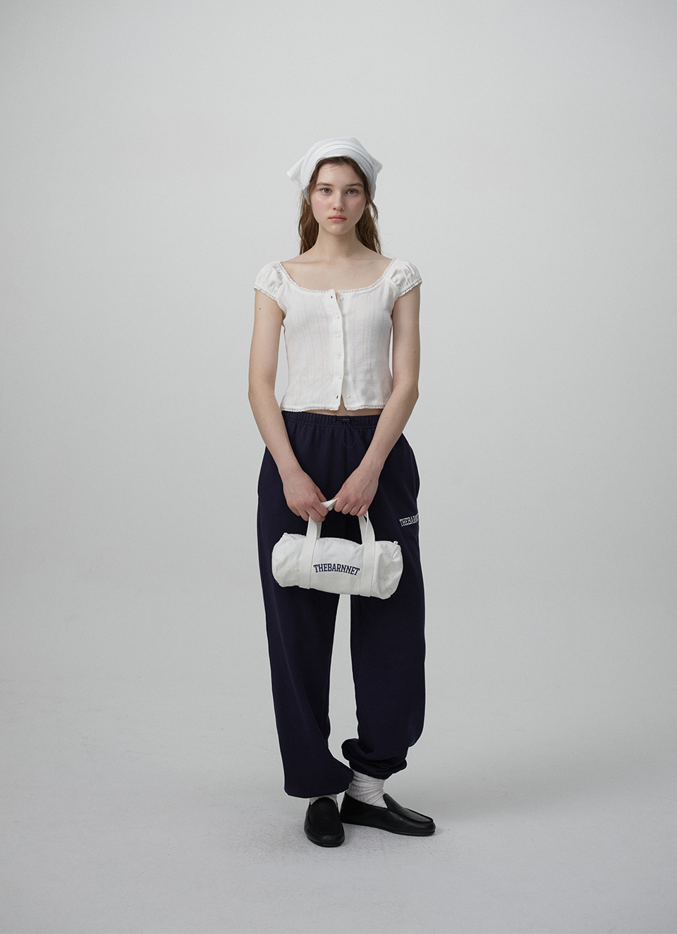 【先行販売】Pale Logo Duffle Bag Small_White