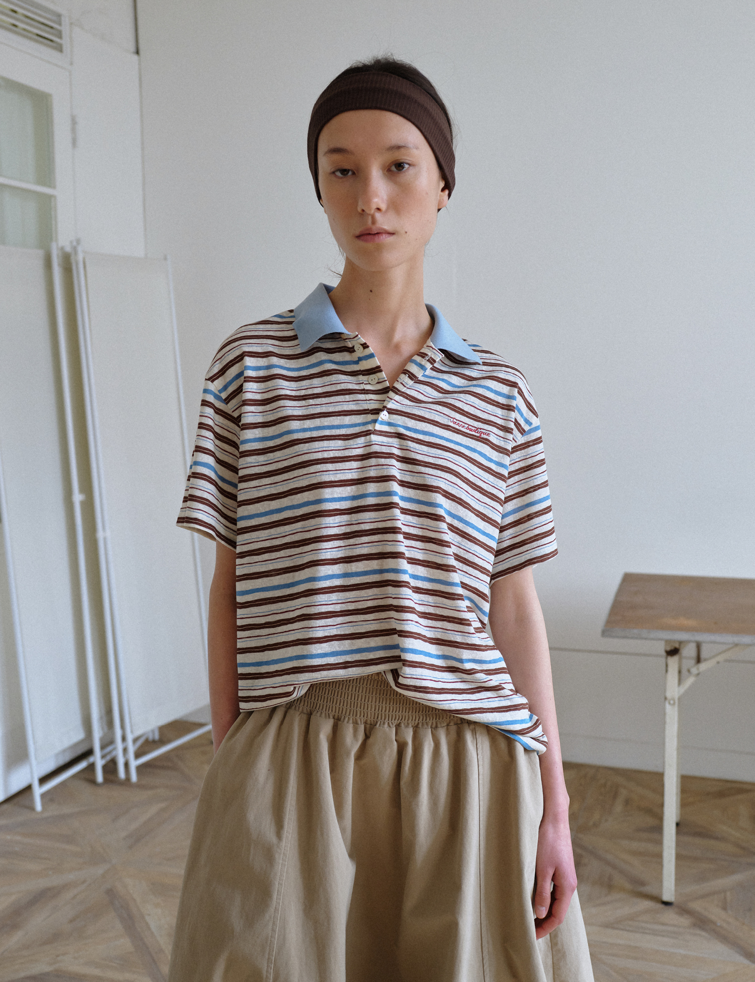 Paloma Pique T-shirt (Blue)