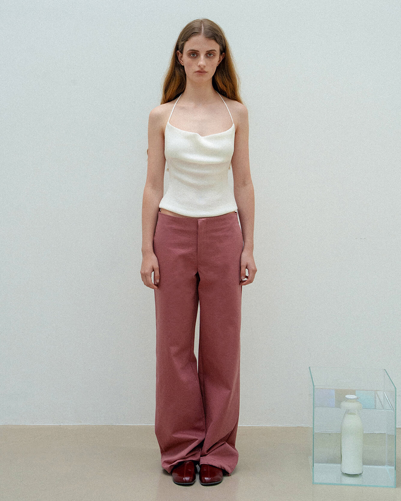 Parker Drawstring Hem Trouser Berry