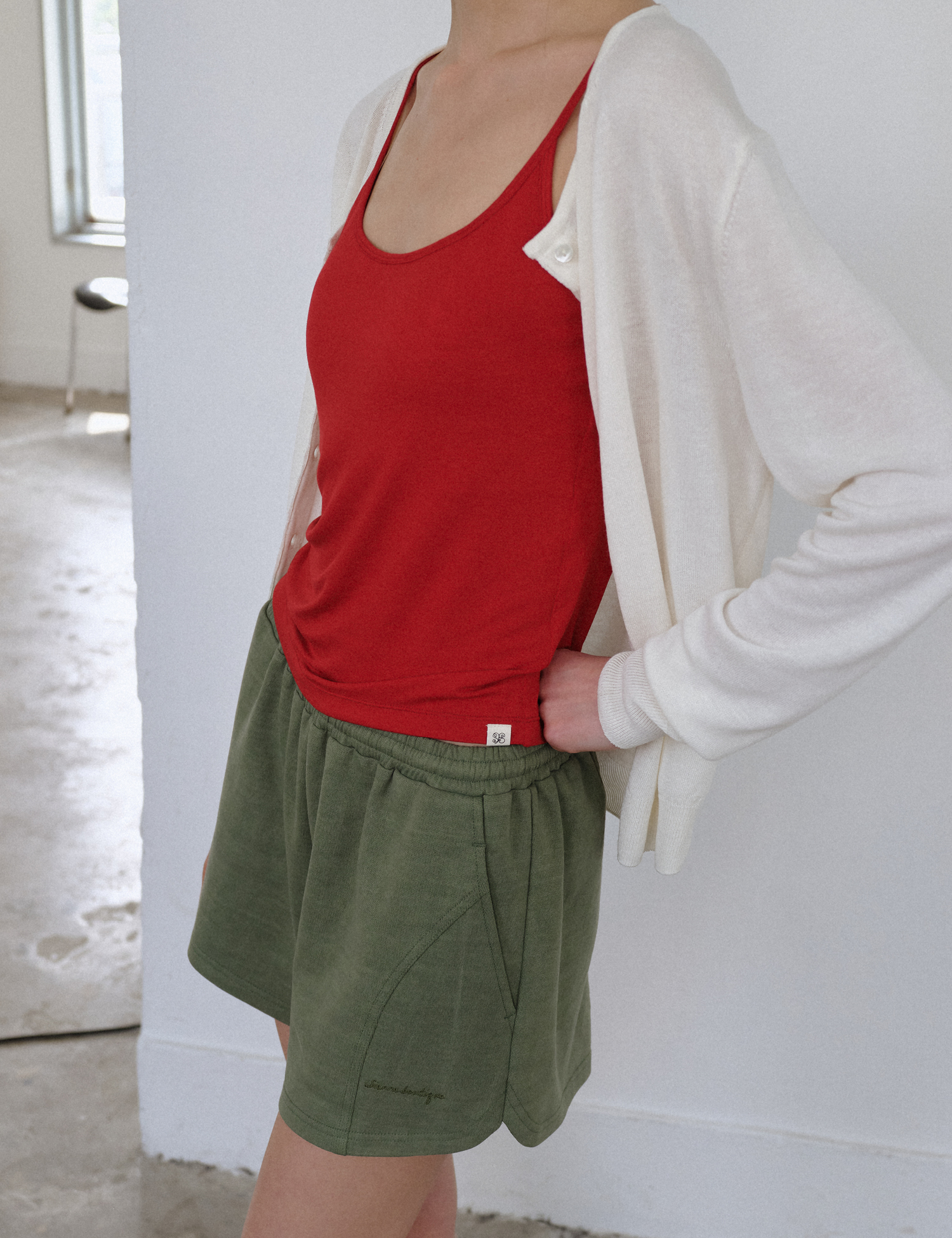 Phoebe Tank Top (Red)