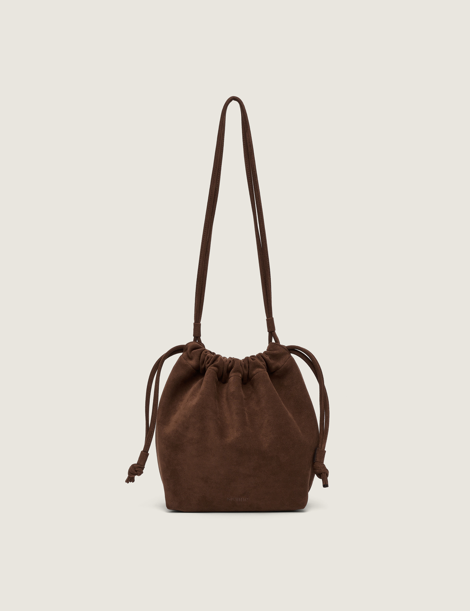 [nugu限定商品]Pina Suede Bag (Brown)