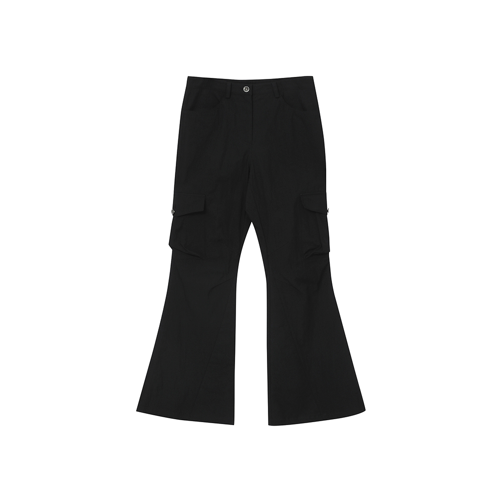 【PRENDA】 BOOTS CUT CARGO POCKET PANTS / 追跡付 T By Alexander Wang - BIG POCKET KNEE ZIP CARGO PANTS | HBX