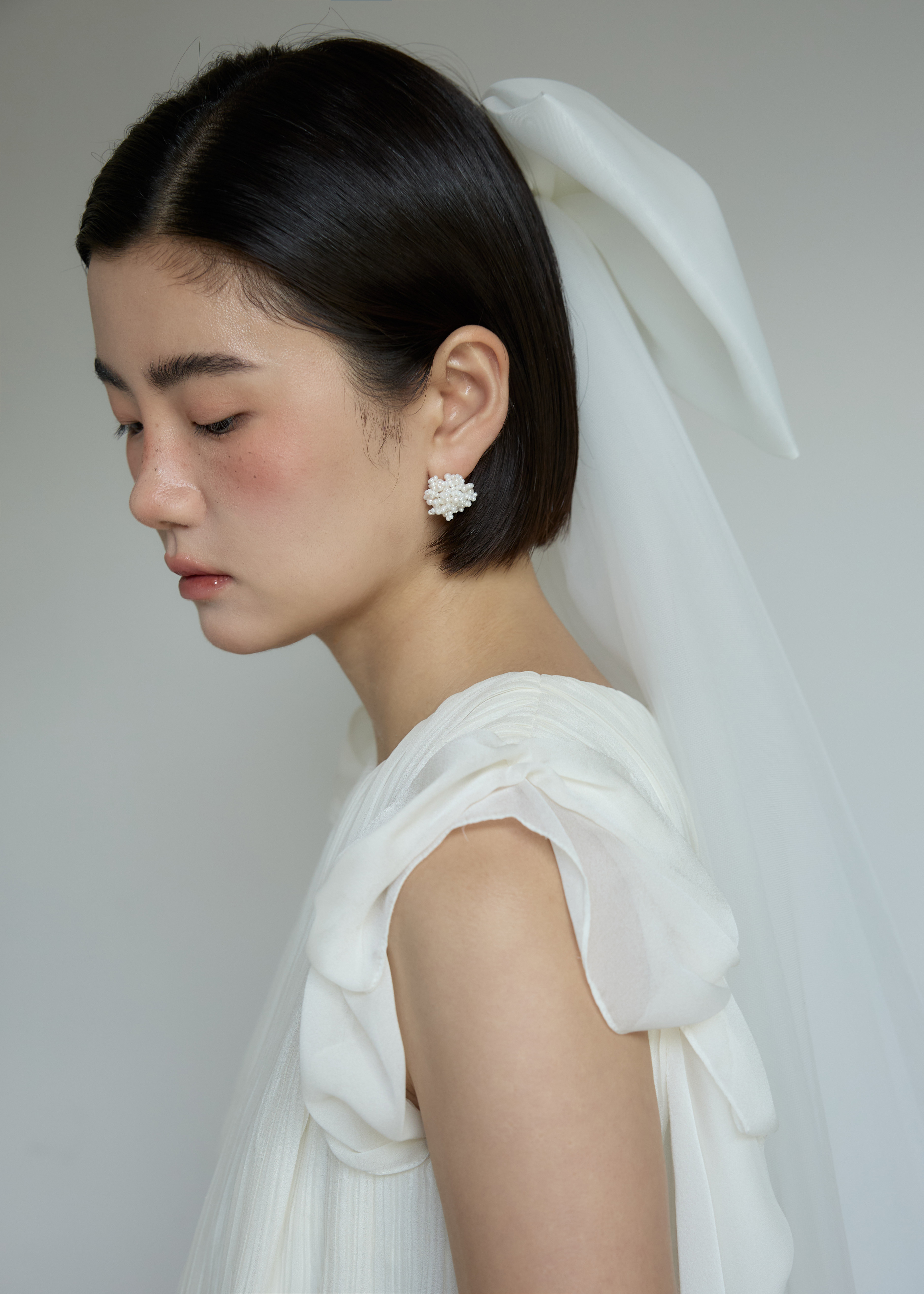 Gypsophila Flower Earring