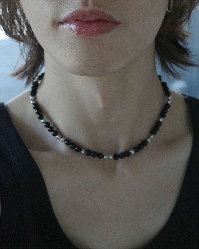 ブラックオニキスネックレス | ファッション通販サイト NUGU