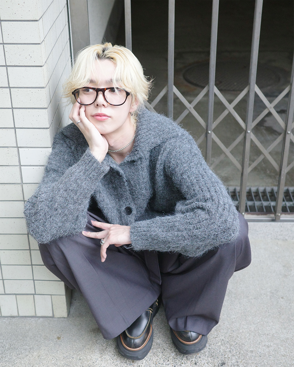 【nugu】michiフロッキングトラッカージャケット MASU風 フロッキングトラッカージャケット | ファッション通販サイト NUGU