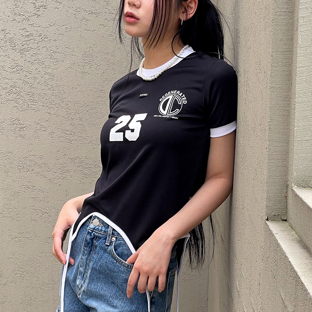 美品★ラッフル Tシャツ カットソー ブラック 36 t-black-label-ss23-13516335-s-