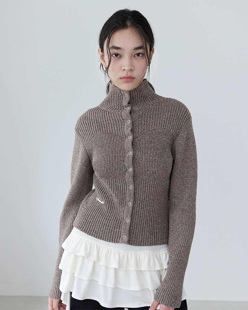 Gypsohila Rib High neck knit 早い者勝ち!!gypsohila Rib HighNeck