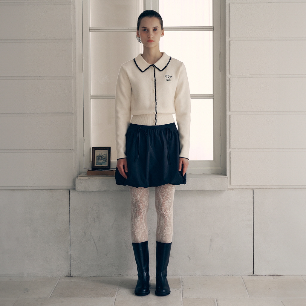 ROLAROLA★大人気★RIBBON BALLOON SKIRT RIBBON BALLOON SKIRT WHITE | ファッション通販サイト NUGU