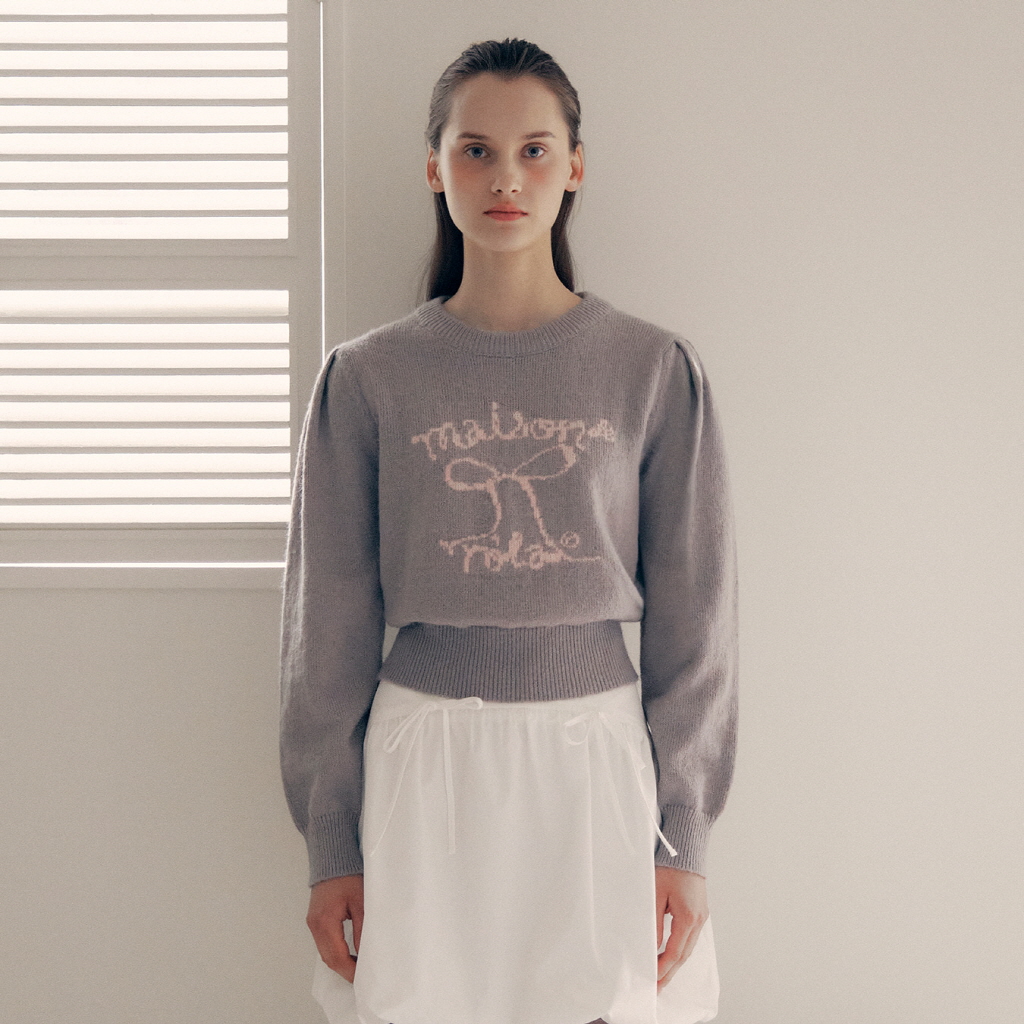 トップス ROLAROLA : MAISON DE ROLA SWEATSHIRTS MAISON DE ROLA SWEATSHIRTS MELANGE GRAY - ROLAROLA | 60