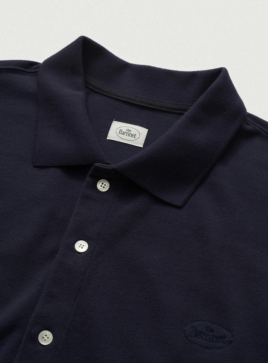 Renor Pique Shirt Cardigan_Navy_07.jpg