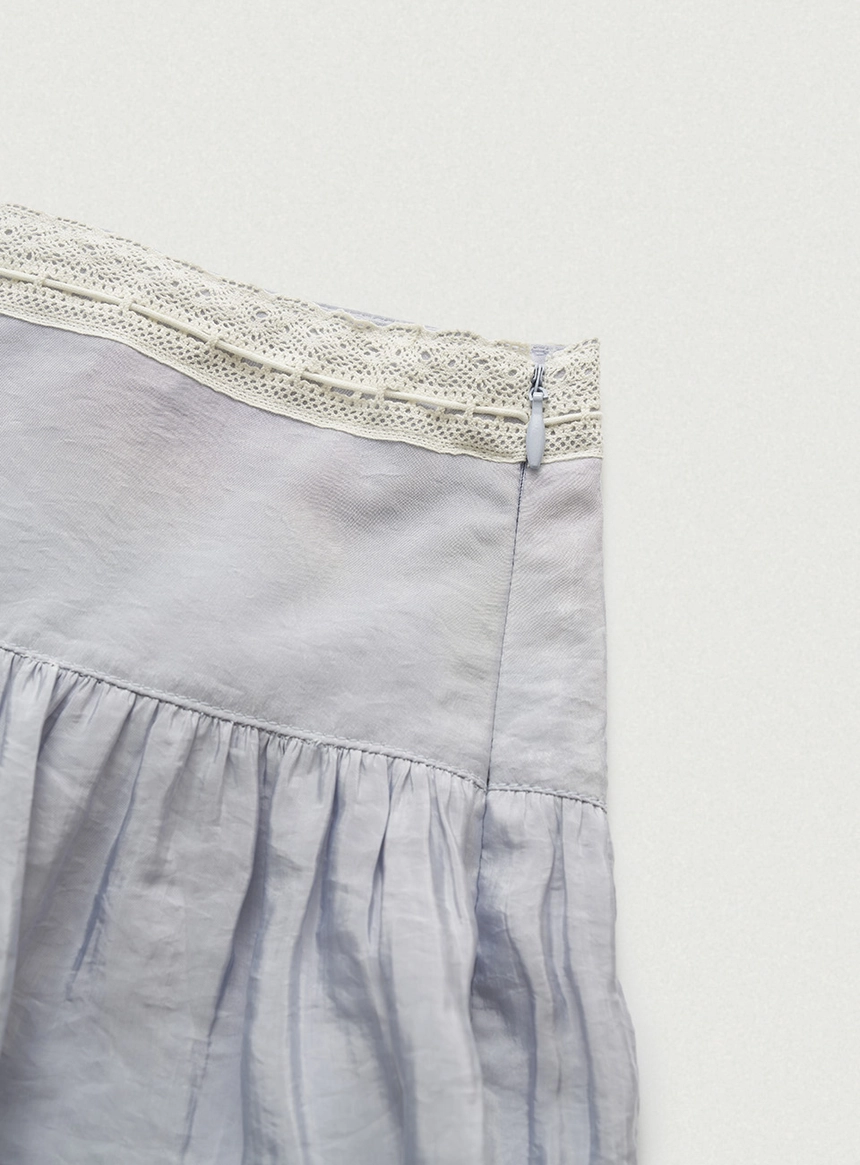 Riley Shirring Lace Trim Skirt_Dusty Blue_09.jpg