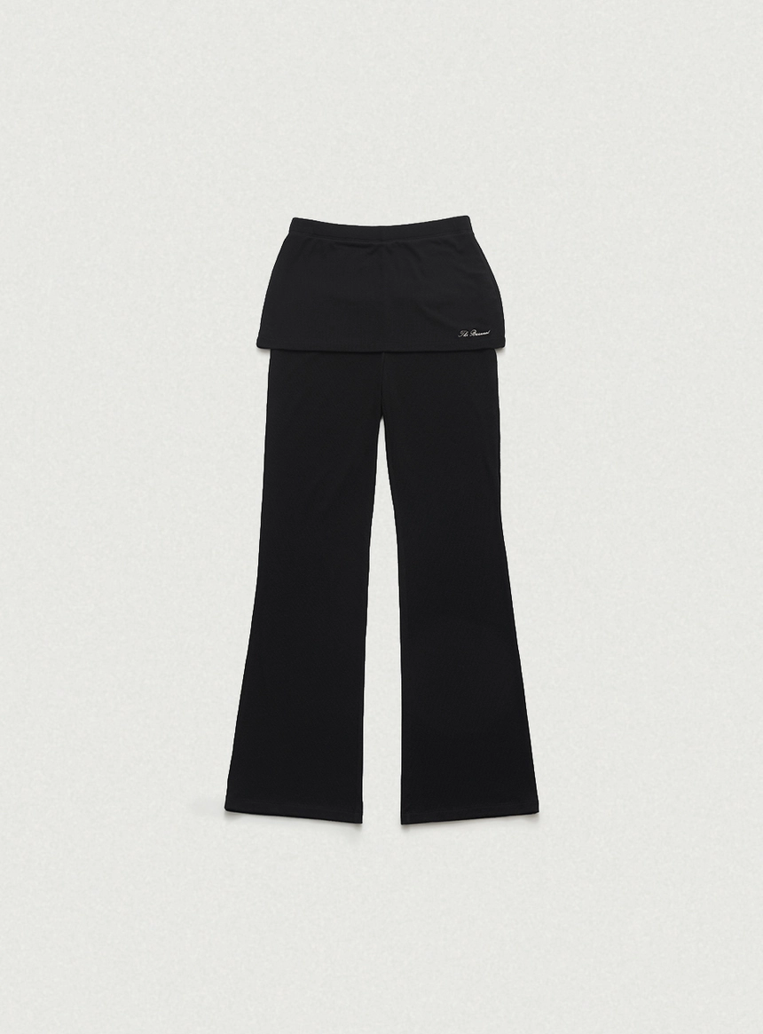 Ron Layered Skirt Pants_Black_00.jpg