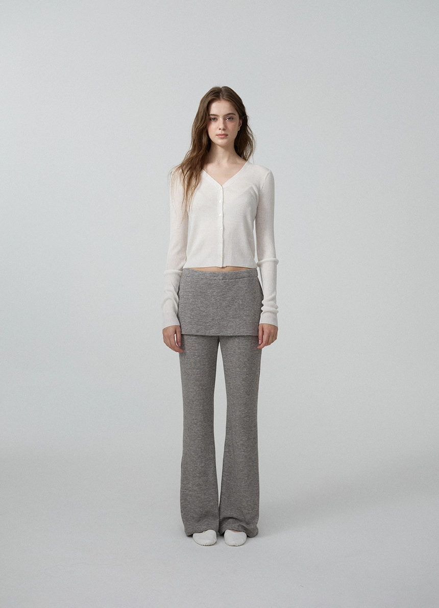Ron Layered Skirt Pants_Melange Grey_01.jpg
